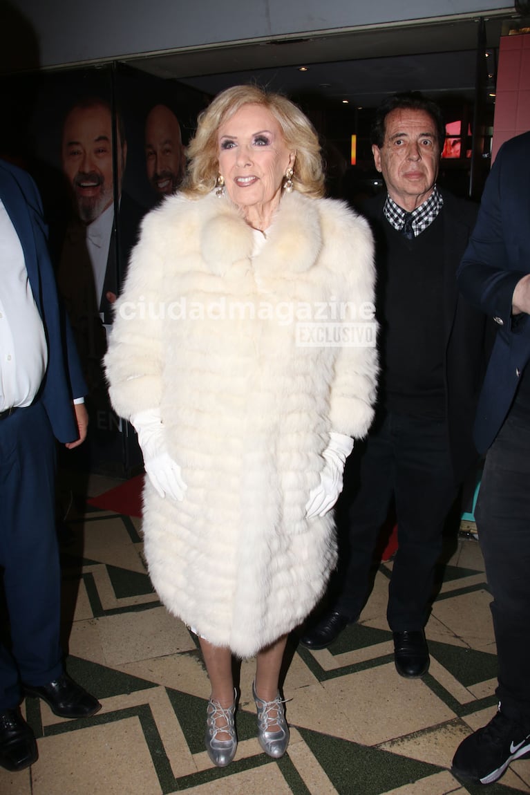 Mirtha Legrand en el teatro (Foto: Movilpress).