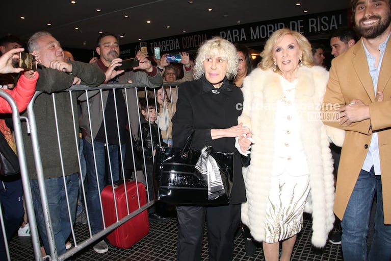 Mirtha Legrand en el teatro (Foto: Movilpress).