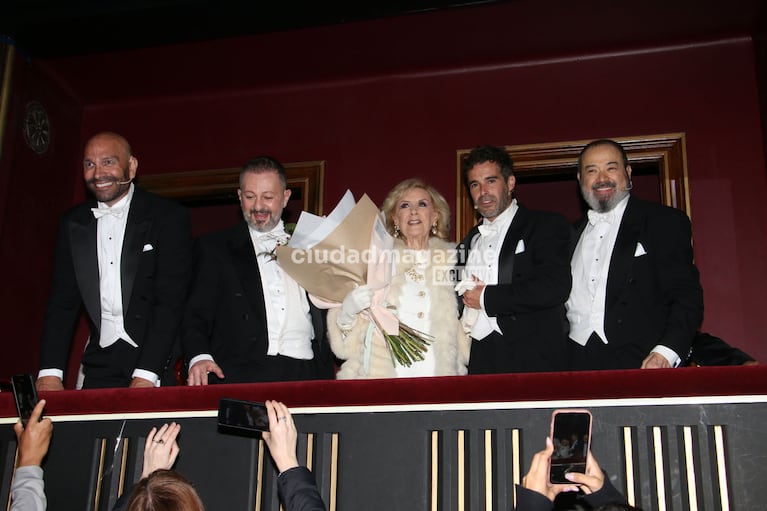 Mirtha Legrand en el teatro (Foto: Movilpress).