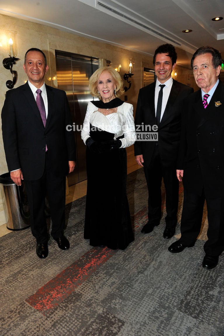 Mirtha Legrand en la cena anual "La sangre nos une" (Foto: Ramiro Souto).