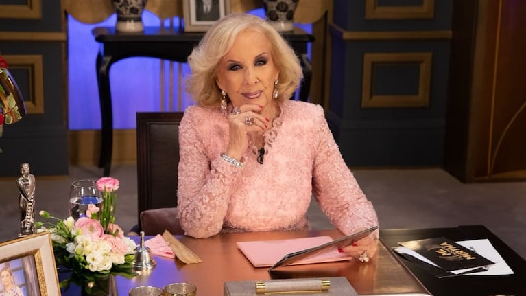 Mirtha Legrand en La Noche de Mirtha.