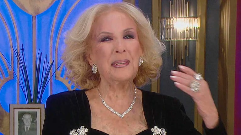 Mirtha Legrand en La noche de Mirtha (Foto: eltrece)