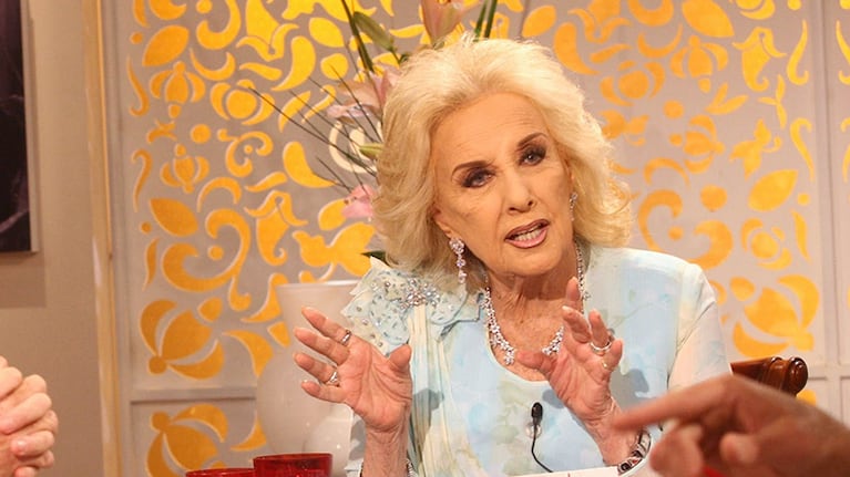 Mirtha Legrand envió un comunicado por el rumor de paternidad de Tinayre. Foto: Web.