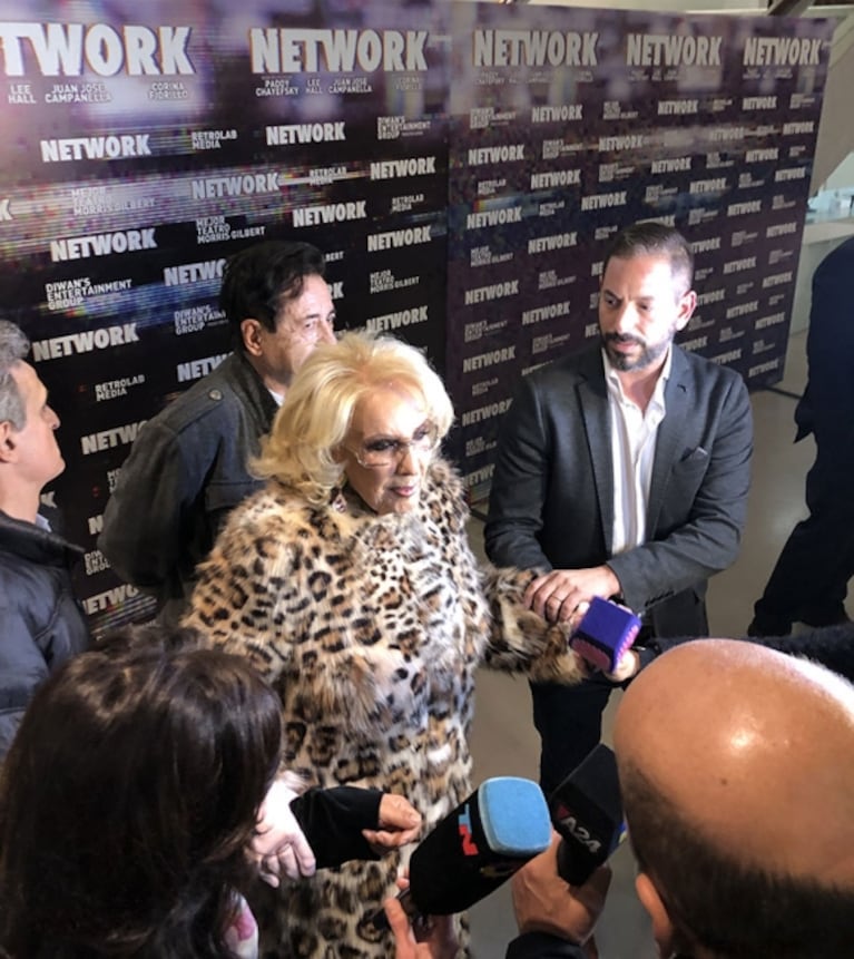 Mirtha Legrand fue a ver a Florencia Peña al teatro: "Está muy bien en su papel"