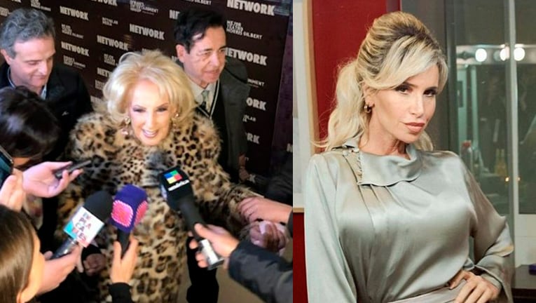 Mirtha Legrand fue a ver a Florencia Peña al teatro. Fotos: Gentileza Marcela Nuñez.