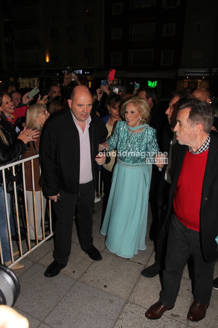 Mirtha Legrand fue a ver Brujas en Mar del Plata (Foto: RS).