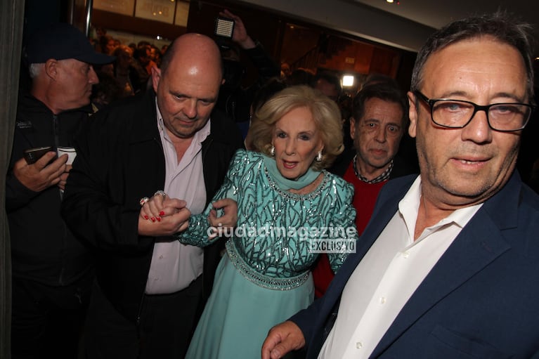 Mirtha Legrand fue a ver Brujas en Mar del Plata (Foto: RS).