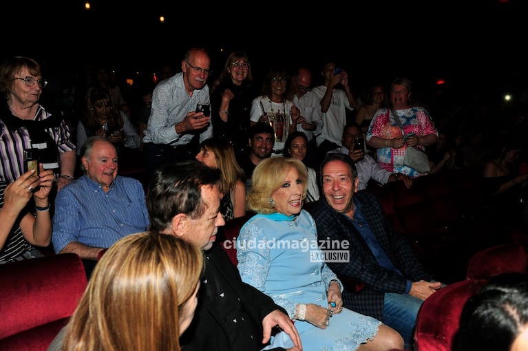 Mirtha Legrand fue a ver la obra Felicidades (Foto: Ramiro Souto).