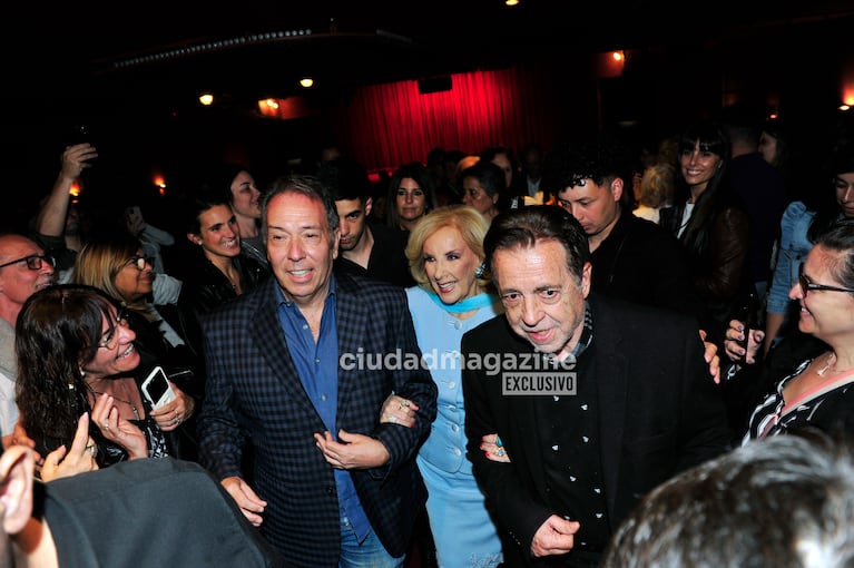 Mirtha Legrand fue a ver la obra Felicidades (Foto: Ramiro Souto).