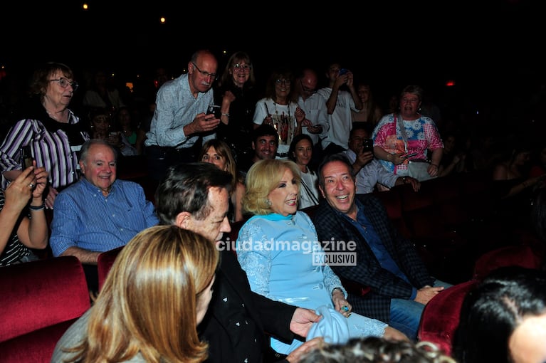 Mirtha Legrand fue a ver la obra Felicidades (Foto: Ramiro Souto).