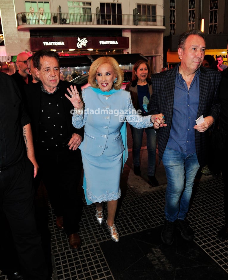 Mirtha Legrand fue a ver la obra Felicidades (Foto: Ramiro Souto).