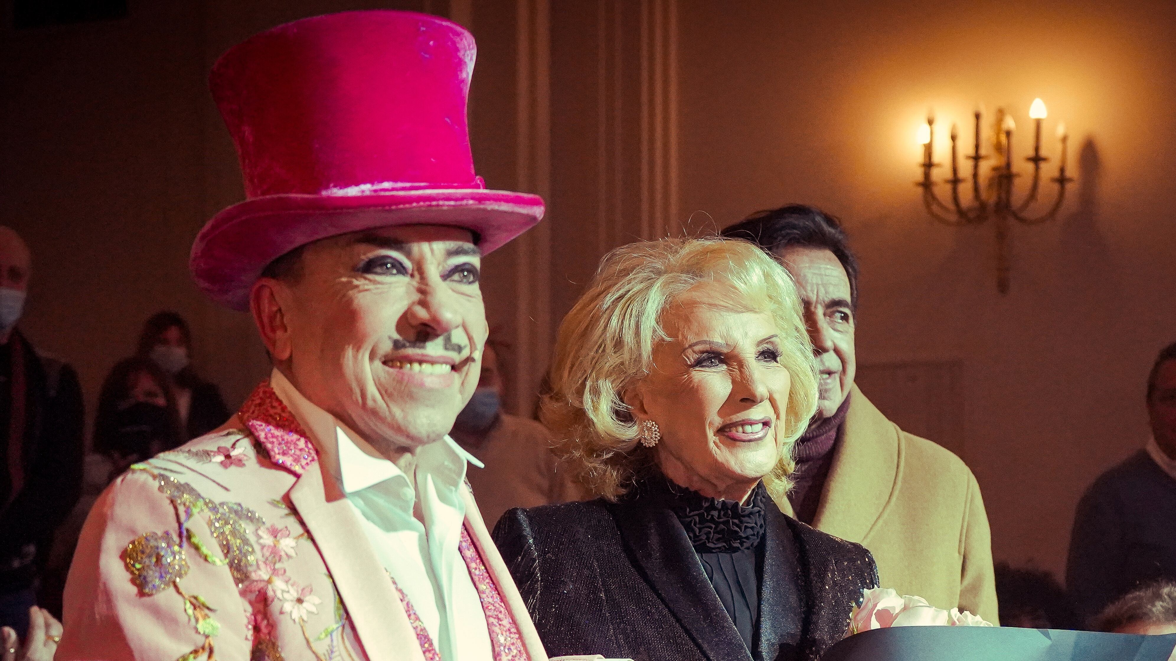 Mirtha Legrand fue al teatro a ver a Aníbal Pachano: todas las fotos del encuentro