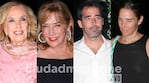 Mirtha Legrand, Nacho y Juana Viale fueron al cumpleaños de Marcela Tinayre (Fotos: Movilpress).