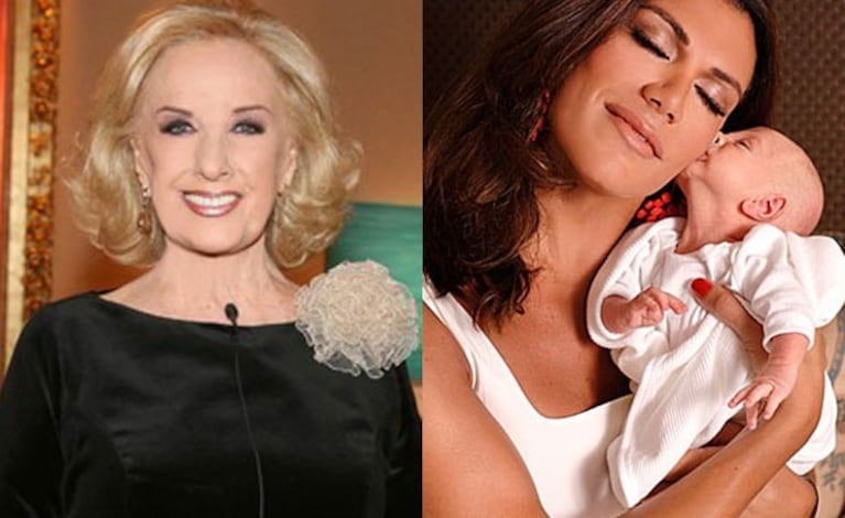 Mirtha Legrand opinó sobre la maternidad de Flor de la V (Foto: Web). 