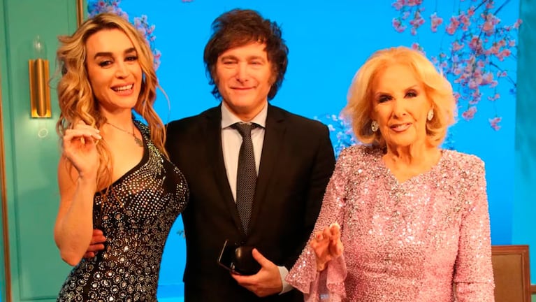 Mirtha Legrand recibió a la pareja en su primer programa de 2023.