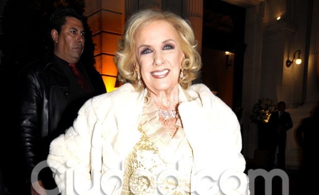 Mirtha Legrand, siempre glamorosa  (Foto: Jennifer Rubio).