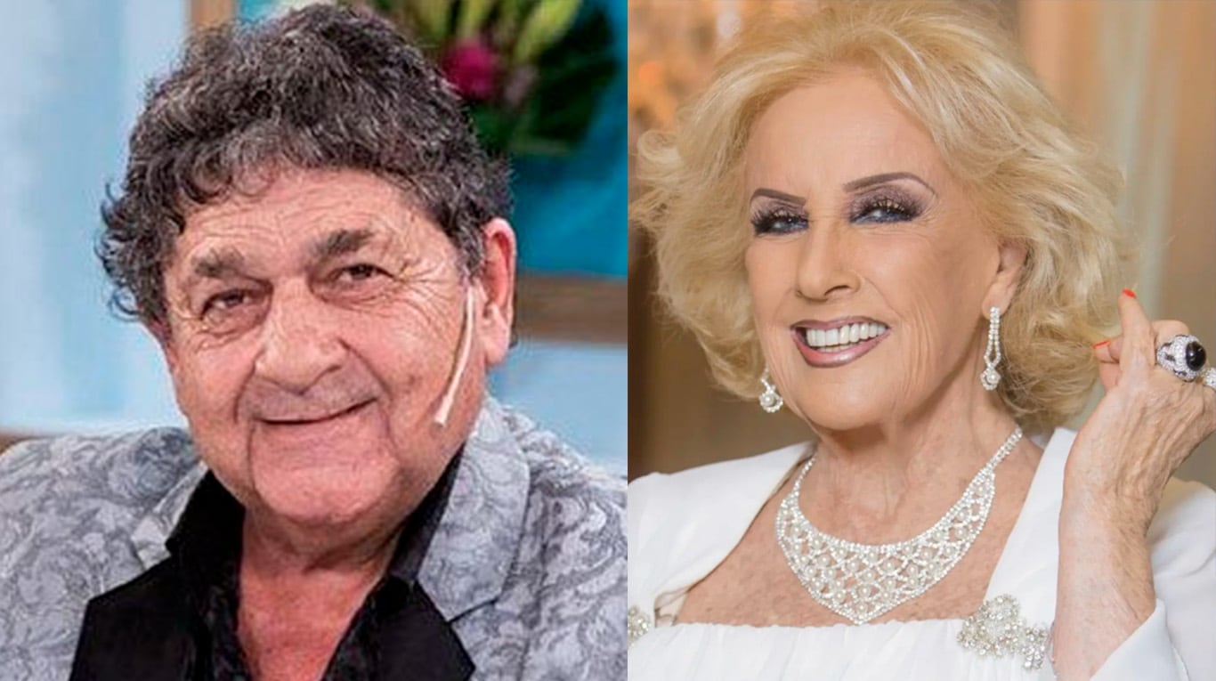 Mirtha Legrand sorprendió al cantante de “Los Palmeras” con una picante pregunta en vivo.