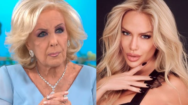 Mirtha Legrand volvió a cuestionar a Luciana Salazar.