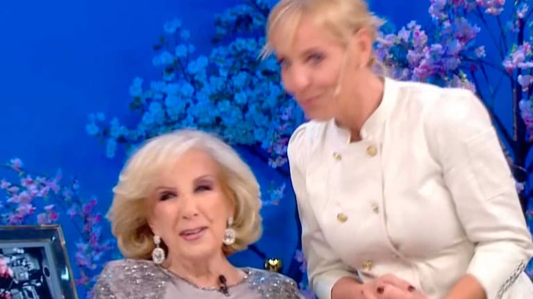 Mirtha Legrand y Jimena Monteverde (Foto: captura eltrece)