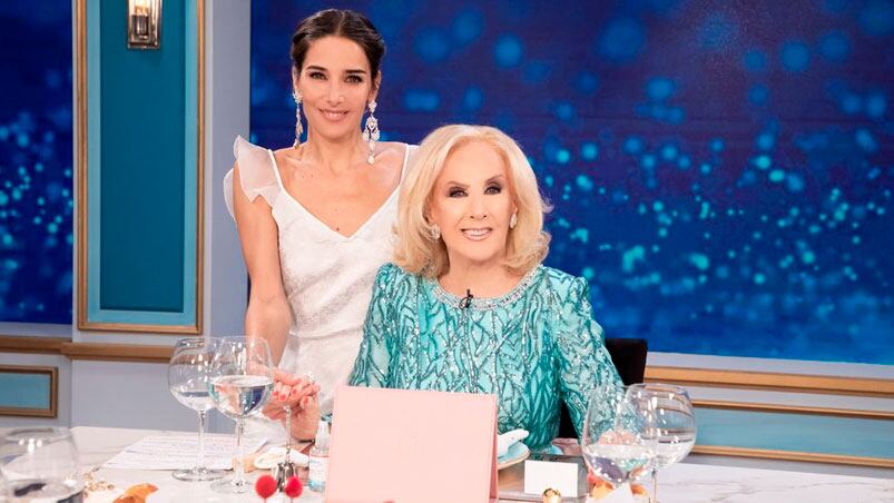 Mirtha Legrand y Juana Viale.