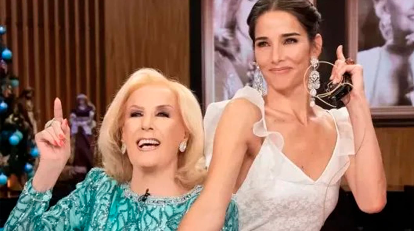 Mirtha Legrand y Juana Viale