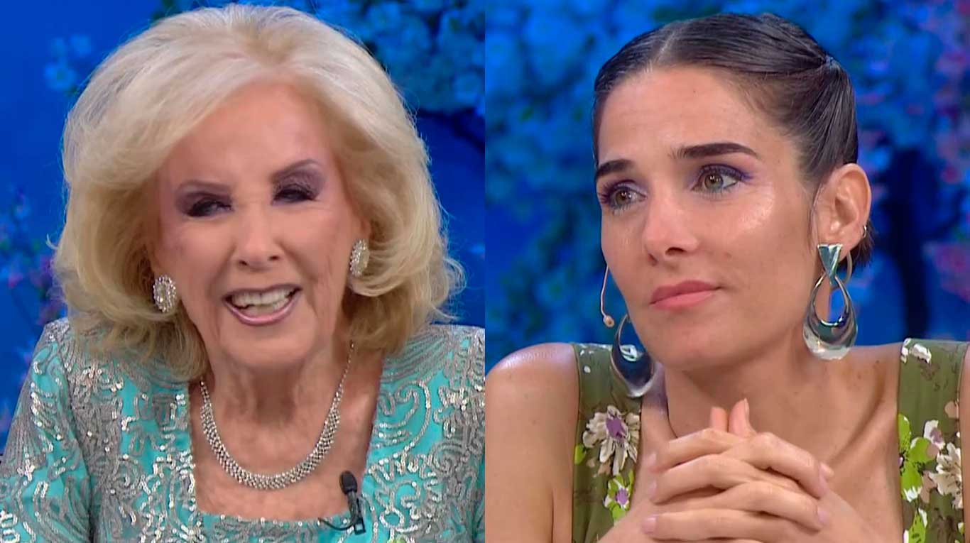 Mirtha Legrand y Juana Viale (Foto: eltrece)