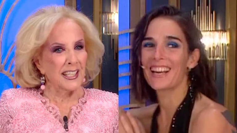 Mirtha Legrand y Juana Viale (Foto: eltrece)