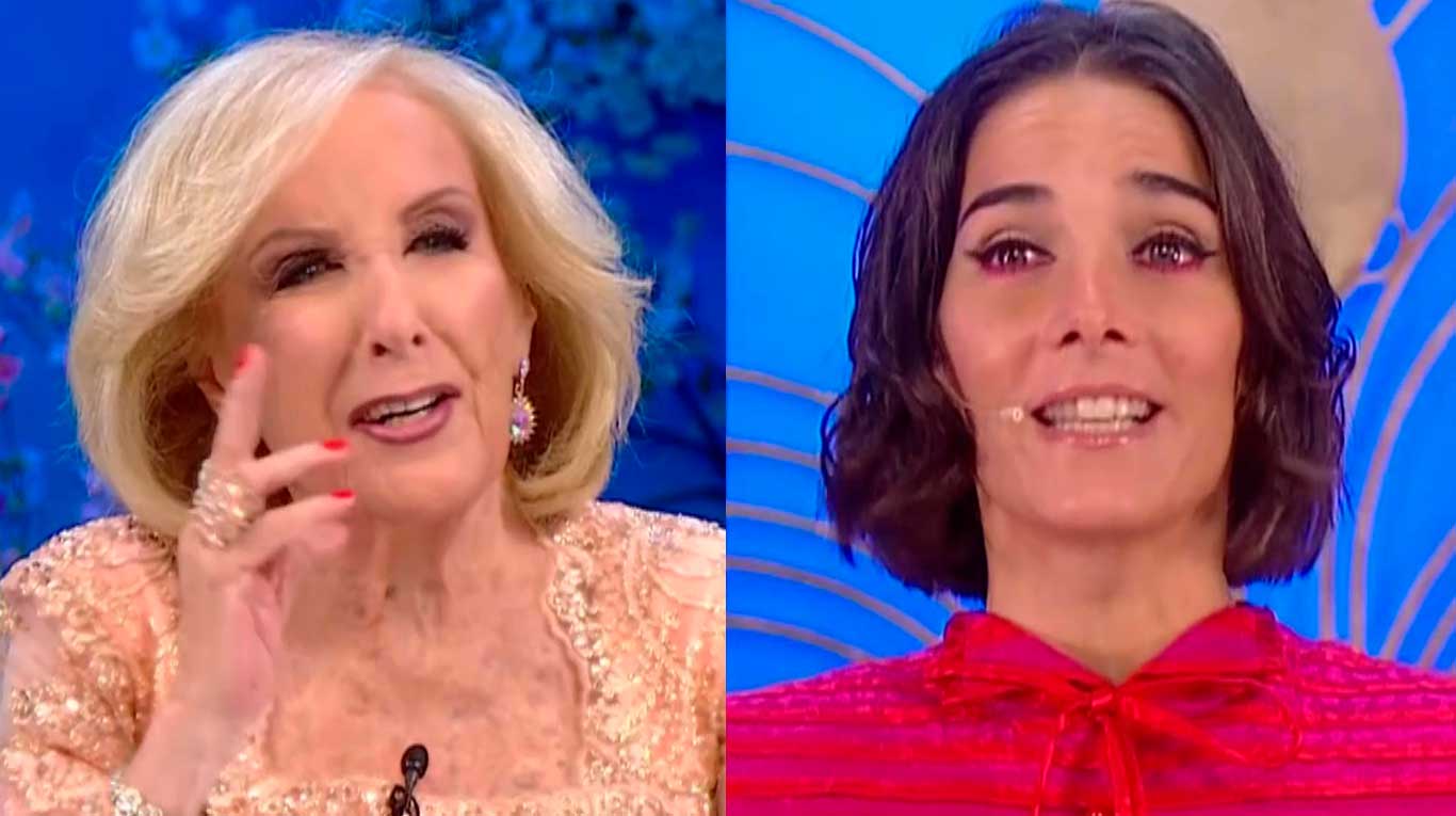 Mirtha Legrand y Juana Viale (Fotos: capturas eltrece)