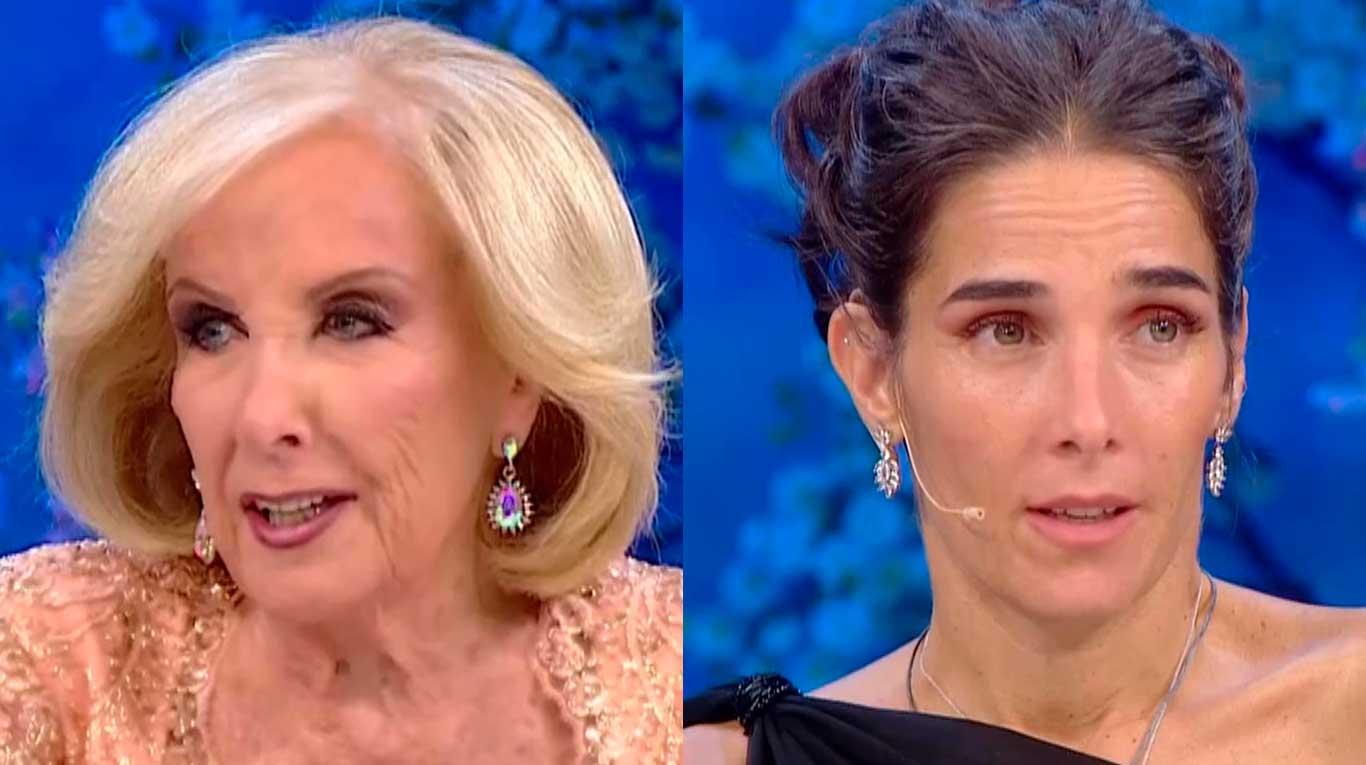 Mirtha Legrand y Juana Viale (Fotos: eltrece)