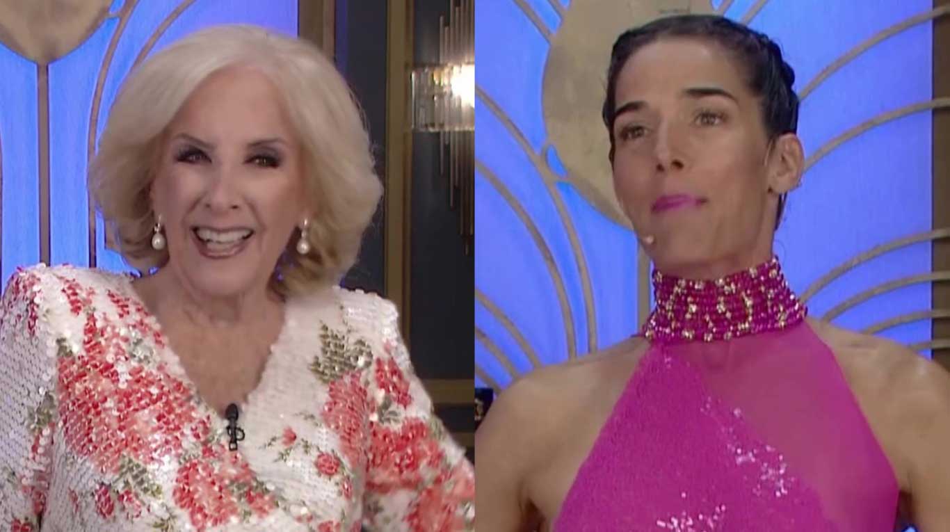 Mirtha Legrand y Juana Viale (Fotos: eltrece)