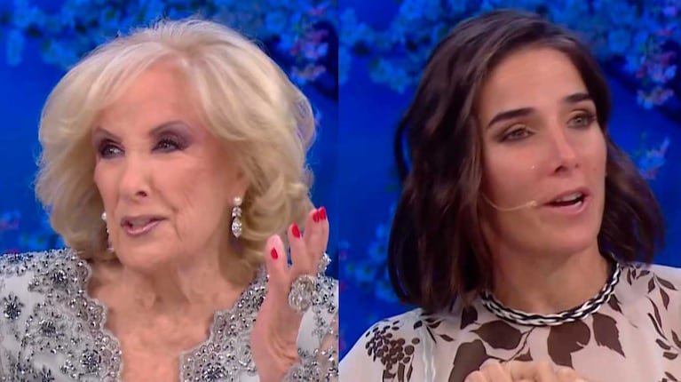 Mirtha Legrand y Juana Viale (Fotos: eltrece)