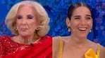 Mirtha Legrand y Juana Viale (Fotos: eltrece)