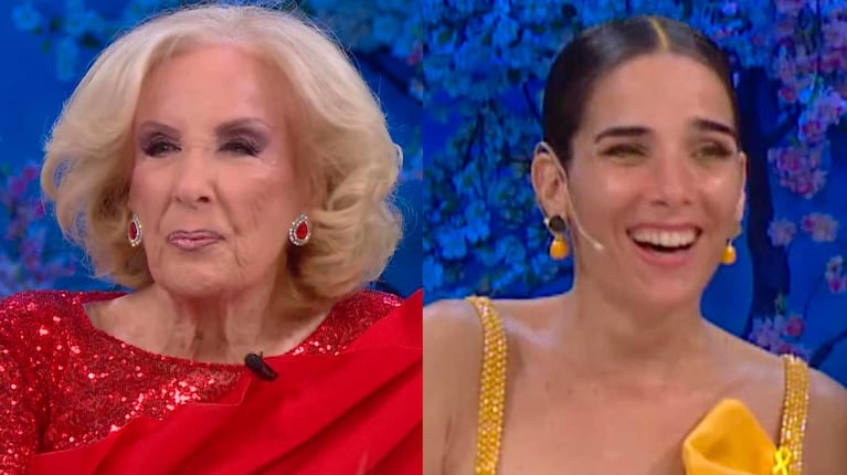 Mirtha Legrand y Juana Viale (Fotos: eltrece)