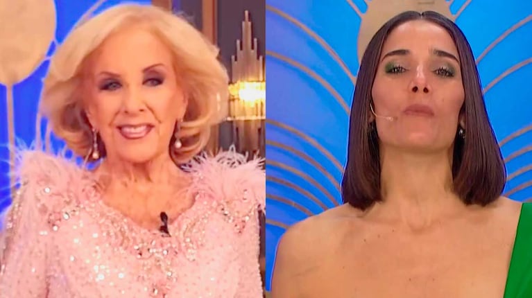 Mirtha Legrand y Juana Viale (Fotos: eltrece)