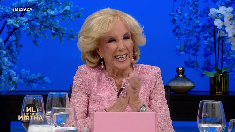 Mirtha Legrand y su pregunta a Rolando Barbano  / Foto eltrece