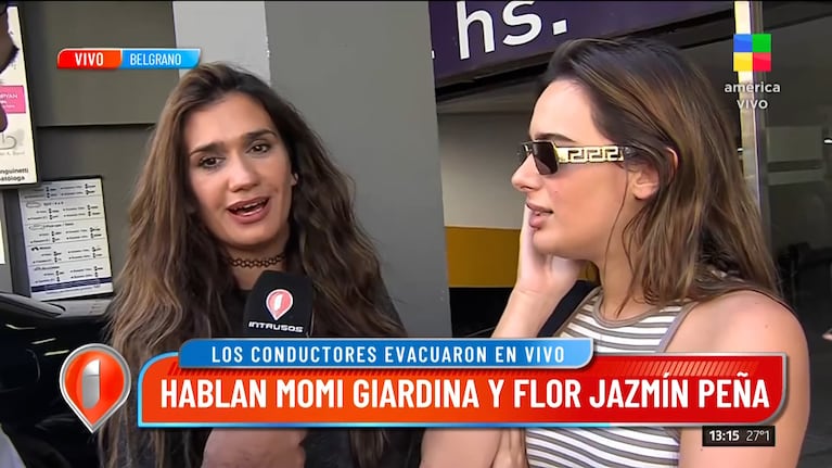 Momi Giardina y Flor Jazmín Peña hablaron del incendio que sufrió Luzu TV: “Nico estaba muy preocupado”