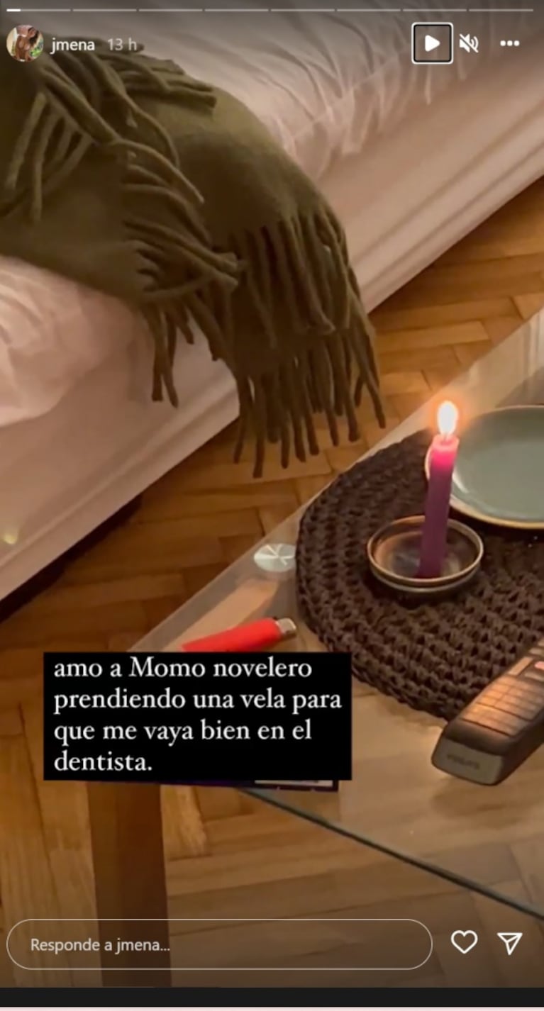 Momo Osvaldo hizo un ritual para que Jimena Barón no sintiera dolor en el dentista