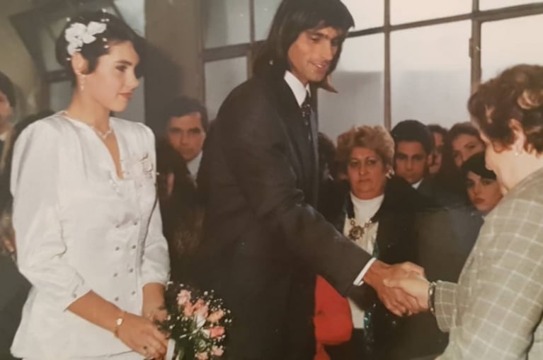 Mónica Farro mostró fotos inéditas de su casamiento a los 17 años y sorprendió al revelar cómo era de morocha