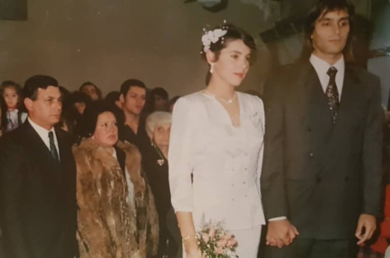 Mónica Farro mostró fotos inéditas de su casamiento a los 17 años y sorprendió al revelar cómo era de morocha