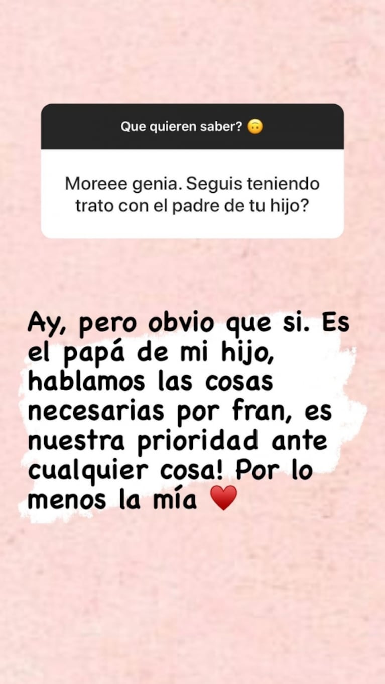 More Rial habló de la posibilidad de reconciliarse con Facundo Ambrosini: "No cambiaría mi felicidad"