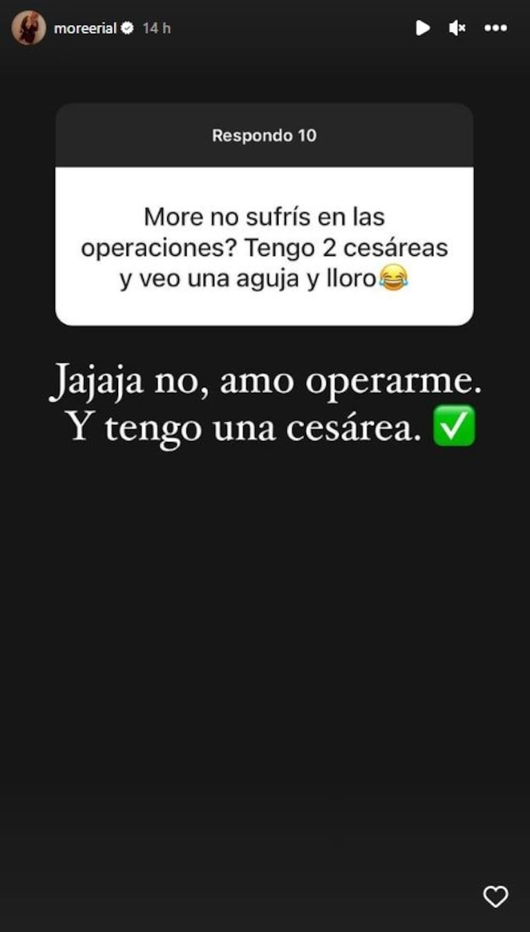 More Rial se recupera de sus últimas cirugías estéticas con una confesión a sus seguidores: "Amo operarme"