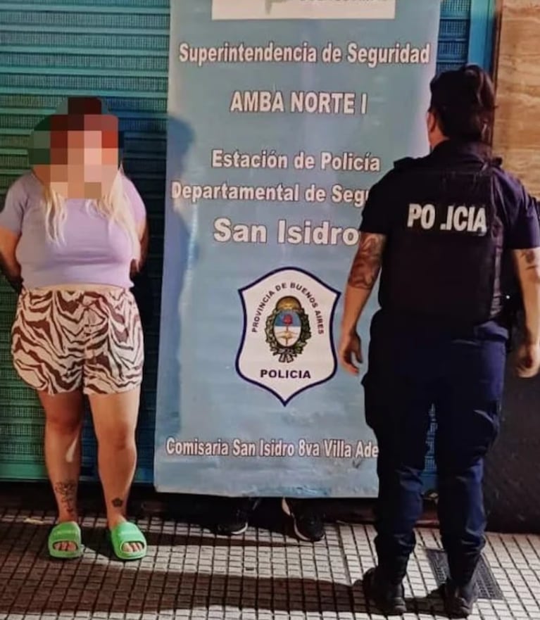 Morena detenida en San Telmo.