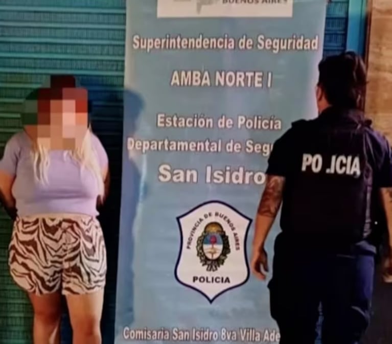 Morena detenida en San Telmo.