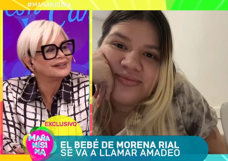 Morena Rial reveló el sexo y el nombre que le pondrá a su bebé