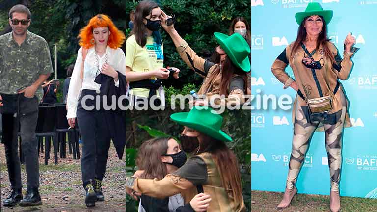 Moria Casán acompañó a Sofía Gala y su nieta Helena en su debut en el cine: familia ensamblada, orgullo y mucho amor