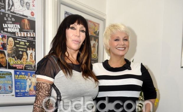 Moria Casán, Carmen Barbieri y Javier Faroni. (Foto: Jennifer Rubio)