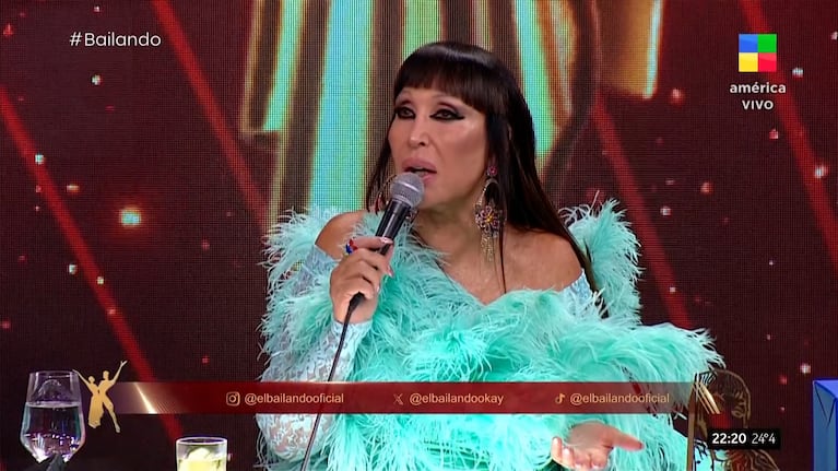 Moria Casán le hizo a Marcelo Tinelli una pregunta íntima que nunca nadie se atrevió en vivo