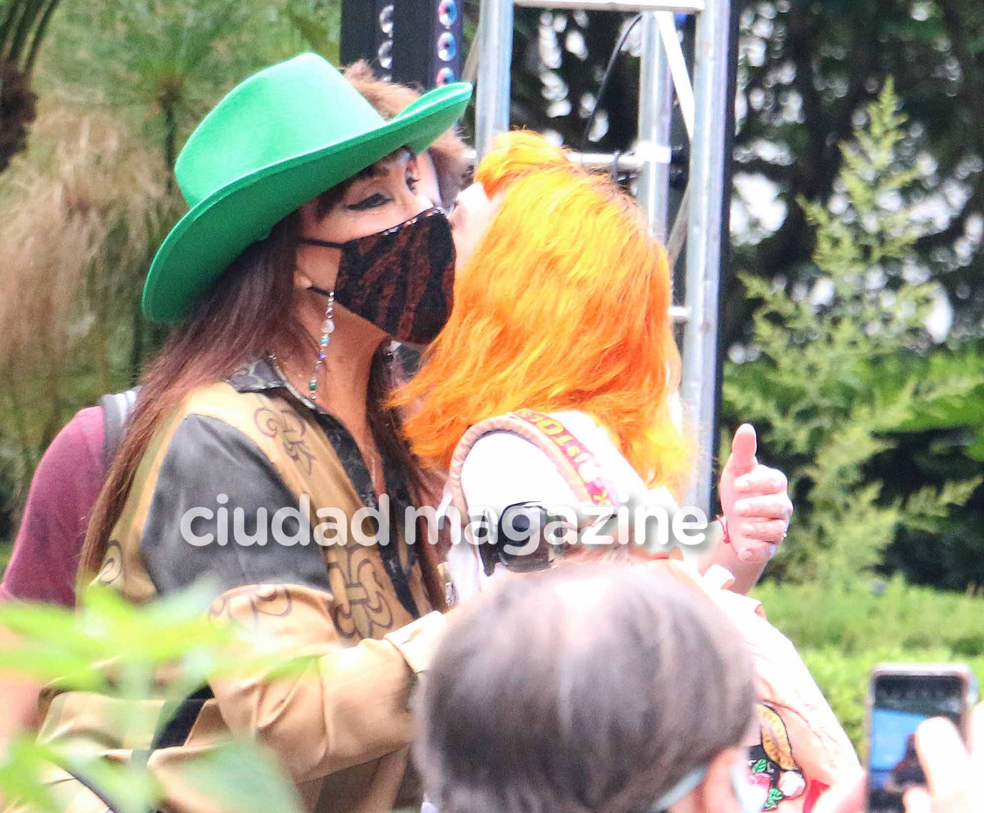 Moria Casán no se quiso perder el estreno de La Vagancia (Fotos: Movilpress).