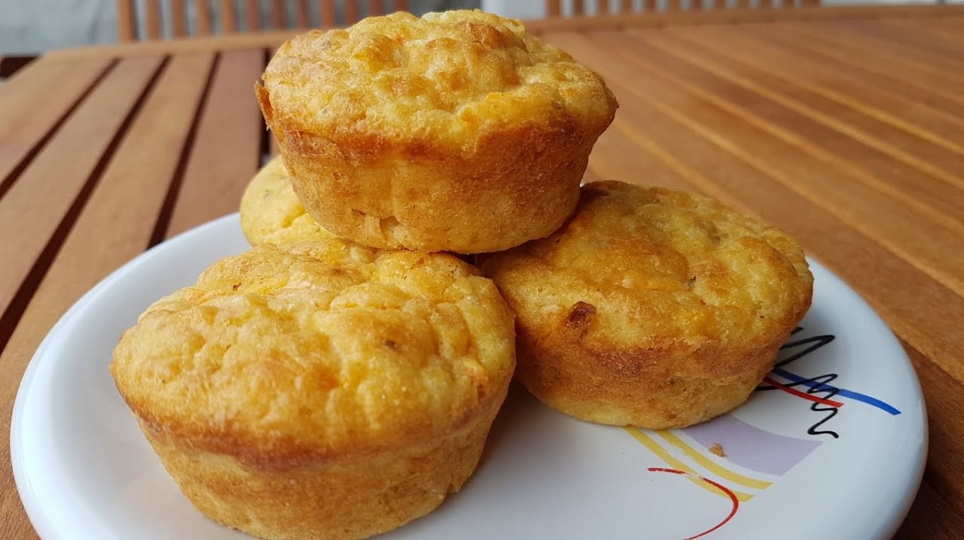 Muffins salados: la receta para un bocado irresistible     