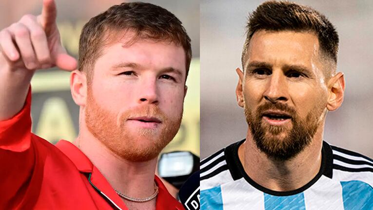 Mundial Qatar 2022: Canelo Álvarez, boxeador mexicano, amenazó a Lionel Messi y Kun Agüero lo fulminó.